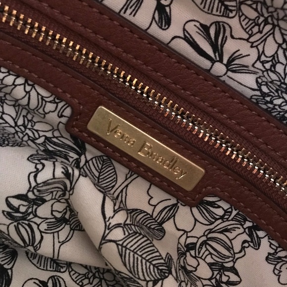 Vera Bradley Genuine Leather Mallory satchel - Picture 6 of 8